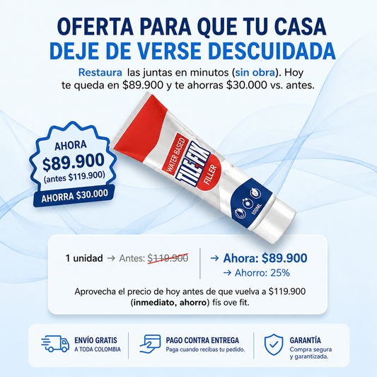 Kit reparación de azulejos y piedra