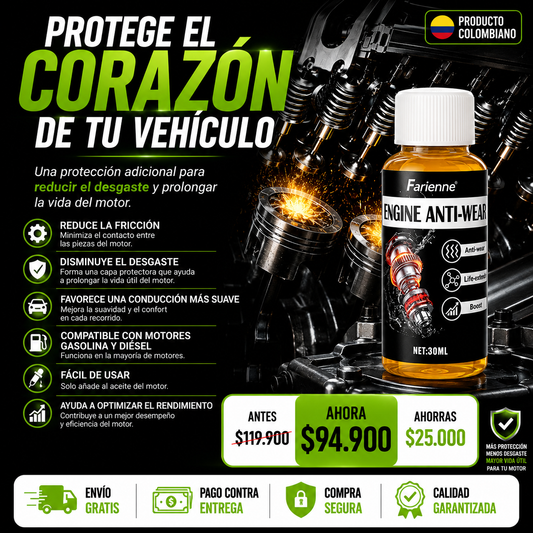 Aceite desgaste motor