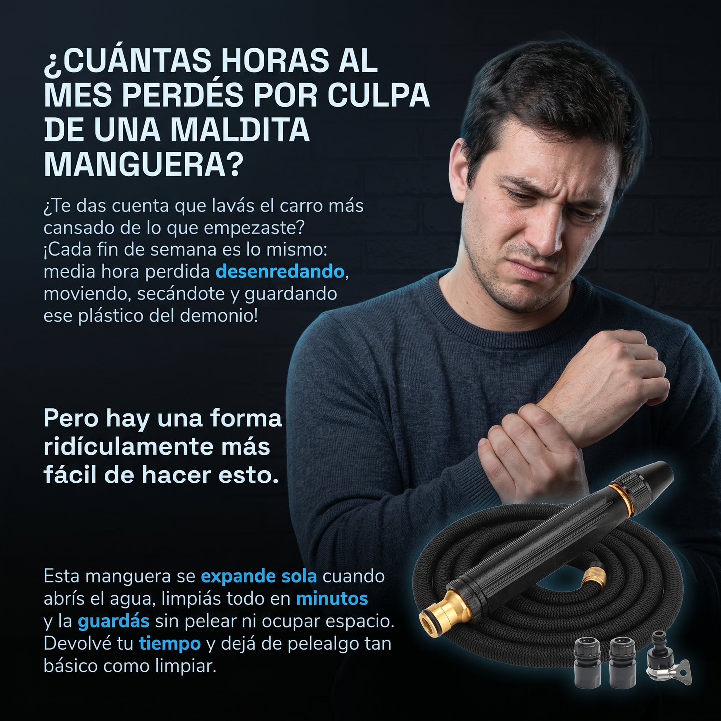 Boquilla presión agua