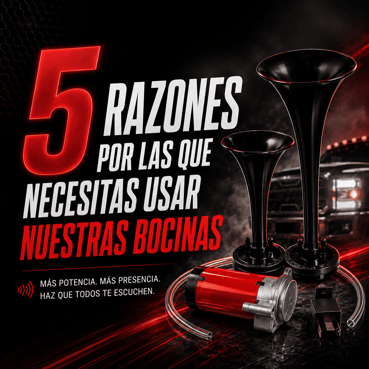 Bocina 5 razones