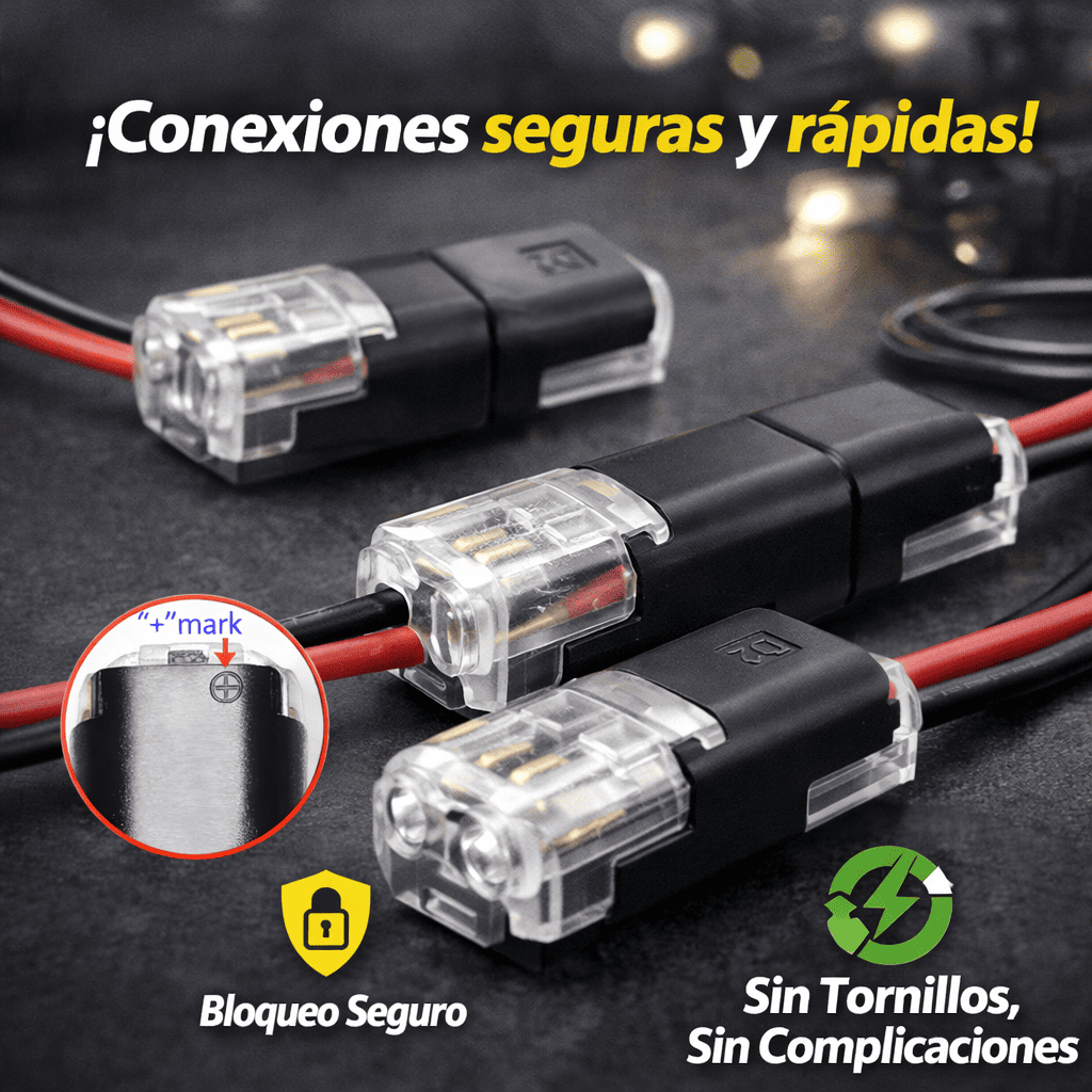Conectores de cables x24 piezas