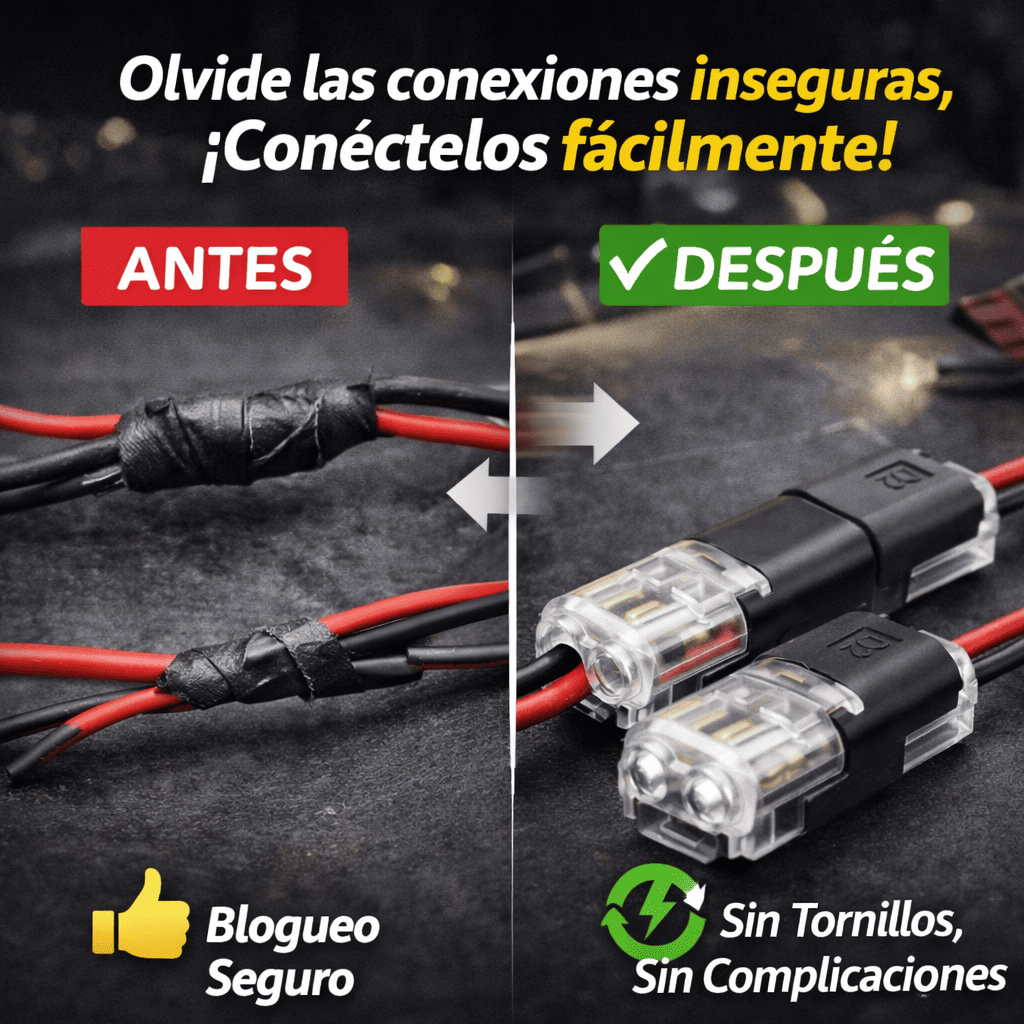 Conectores de cables x24 piezas