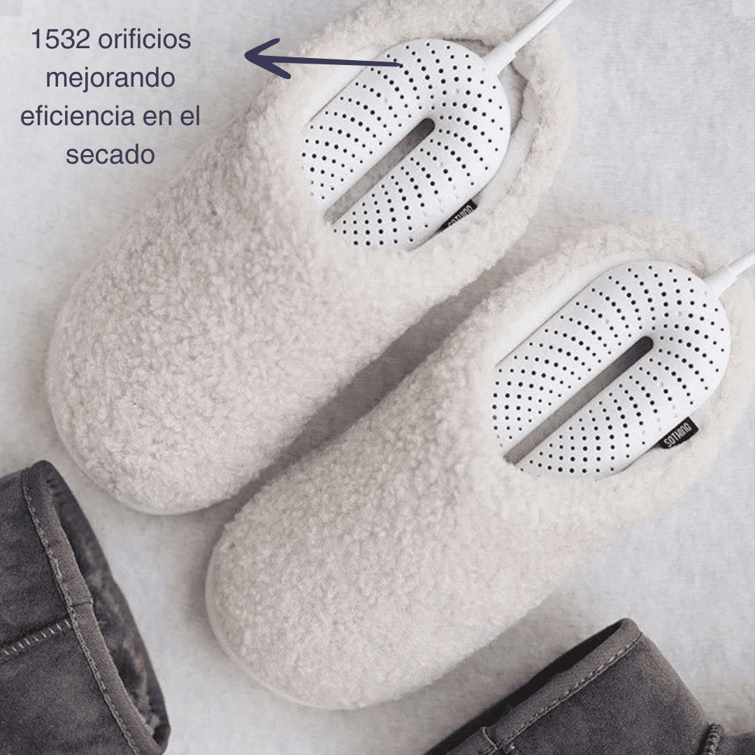 QuickDry: Seca rápido y seguro tus zapatos
