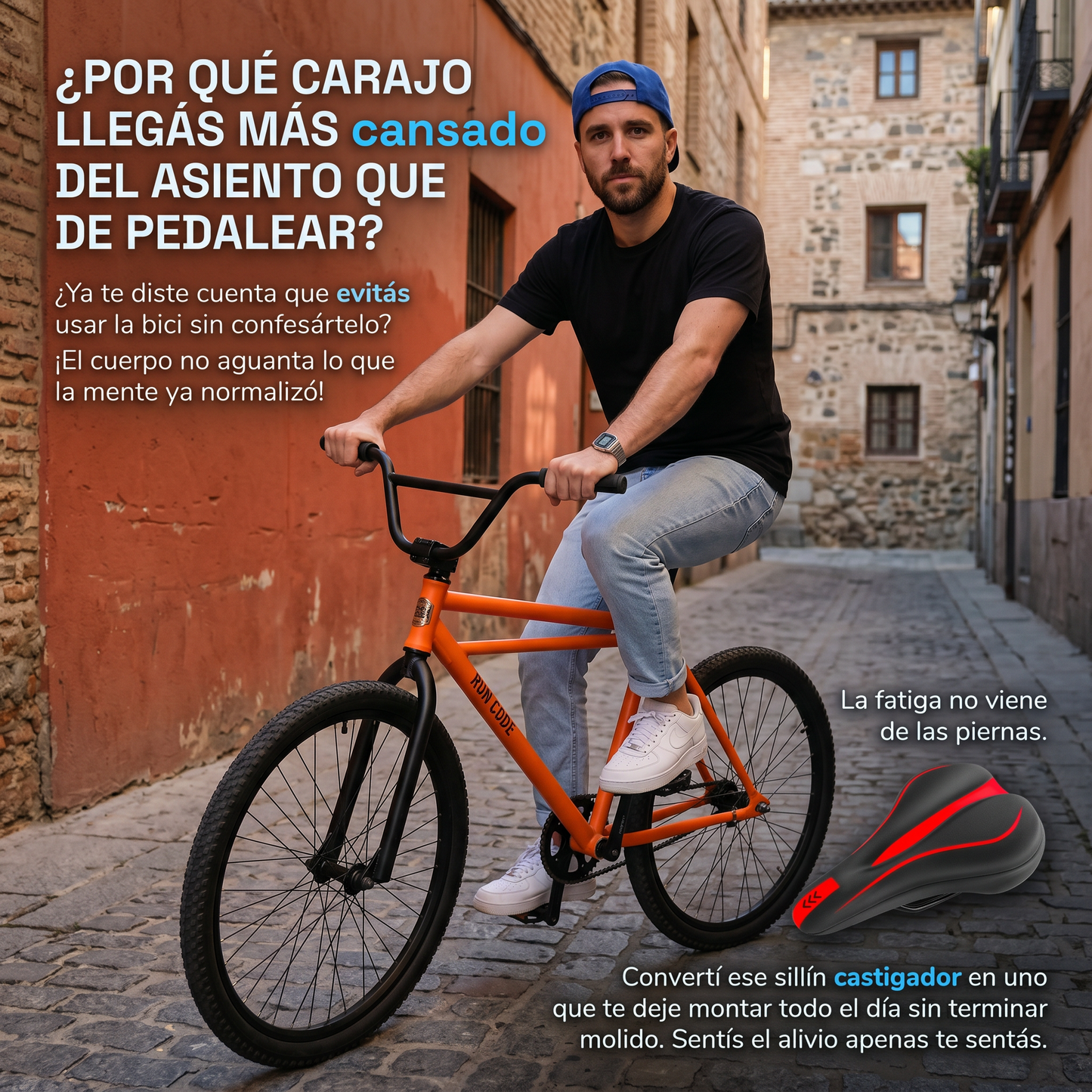 Funda sillin bici