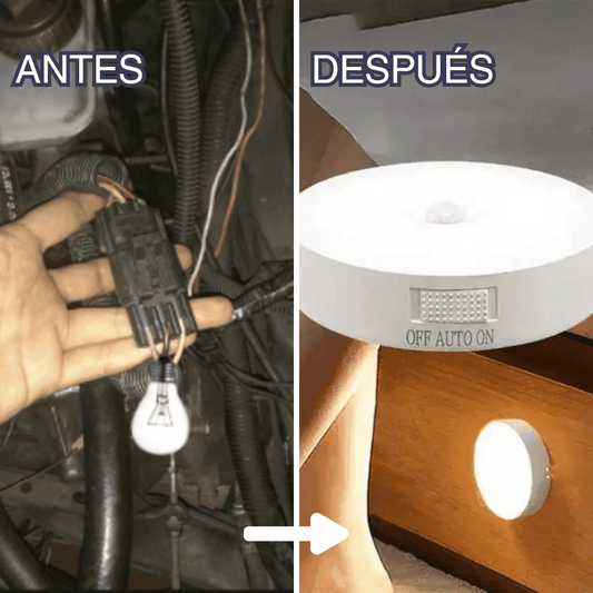 Lampara sensorial MoviLuz  (Pack por dos unidades)