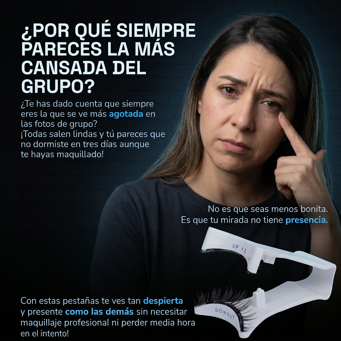 Pestañas magnéticas
