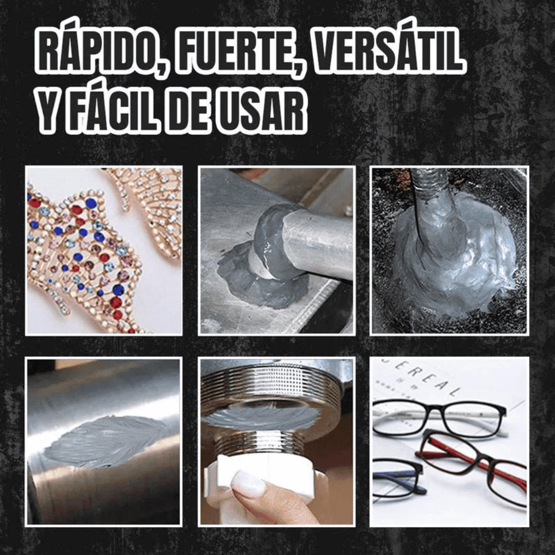 Soldadura liquida:  Reparaciones rápidas y duraderas en cualquier material