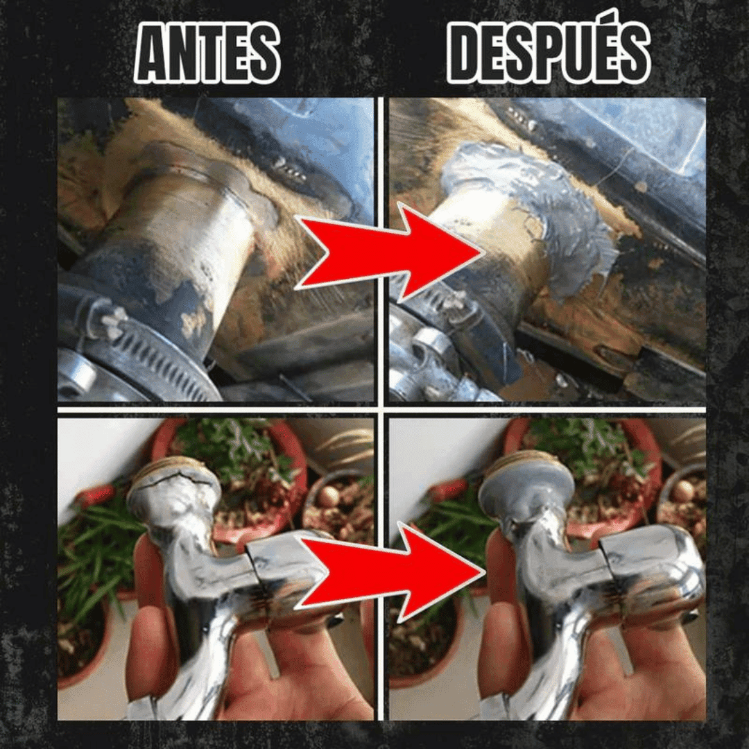 Soldadura liquida:  Reparaciones rápidas y duraderas en cualquier material