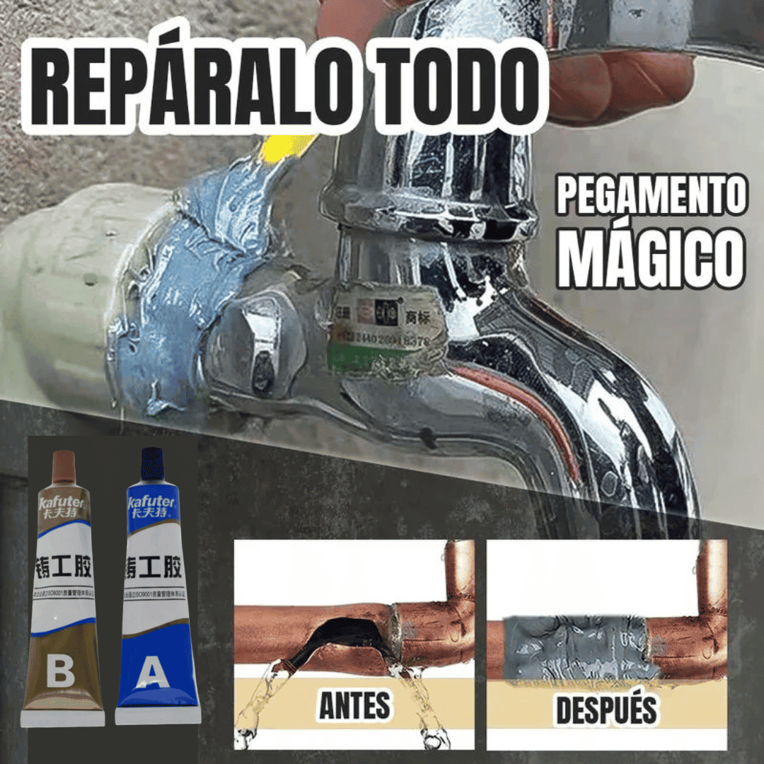 Soldadura liquida:  Reparaciones rápidas y duraderas en cualquier material