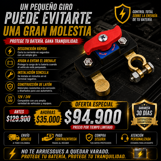 Switch de batería - 5 razones