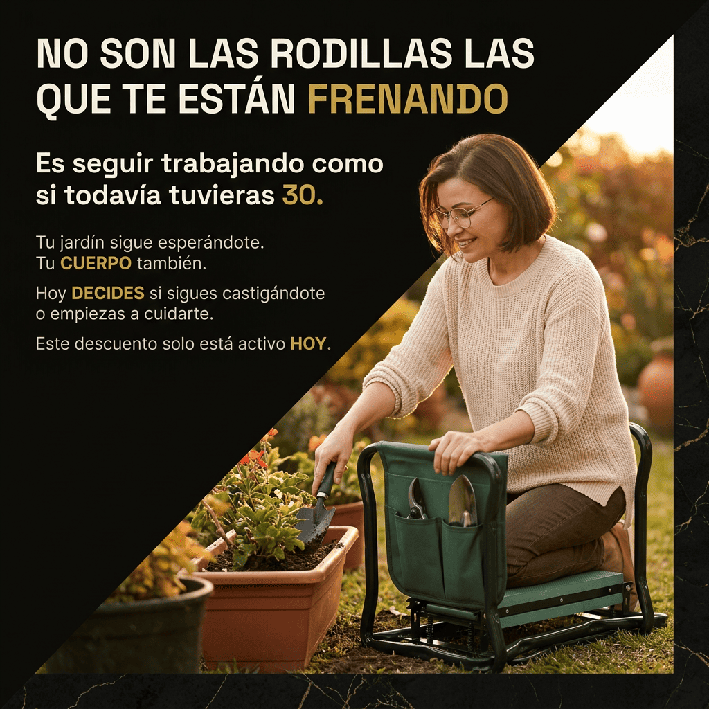 Silla de banco taburete arrodillador