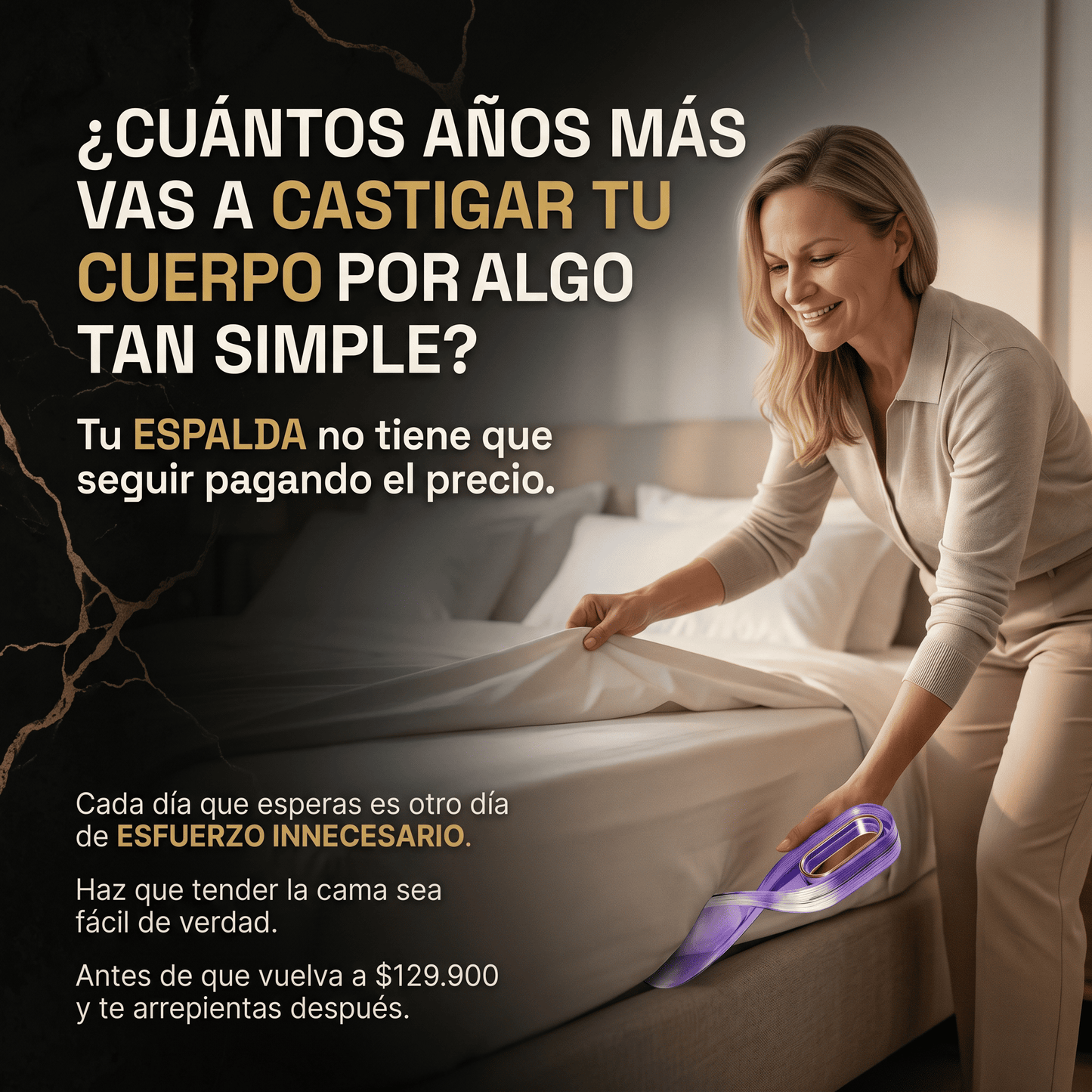 Acomodador de sabanas 2 en 1