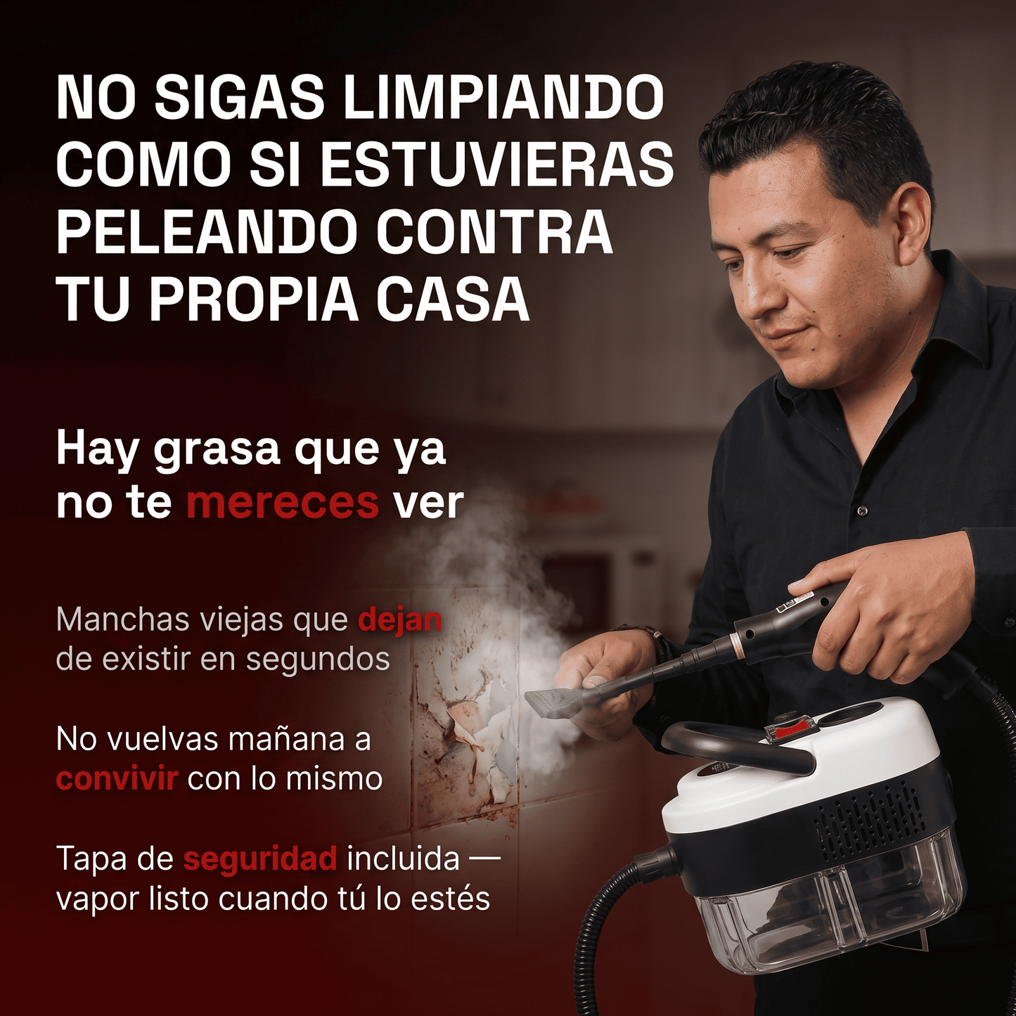 Limpiador a vapor